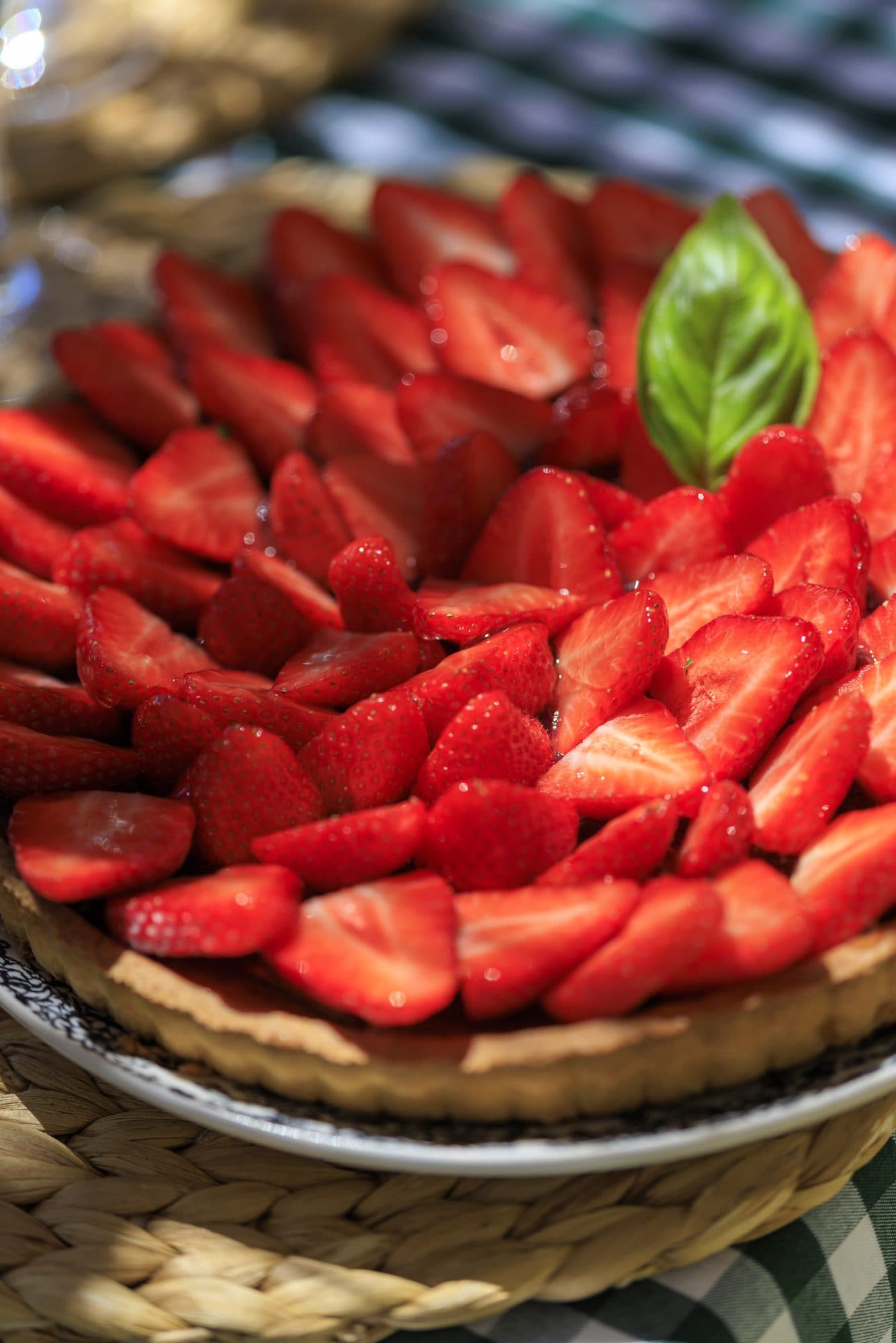 Strawberry tart